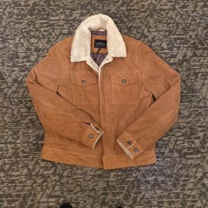 Lucky brand brown corduroy jacket